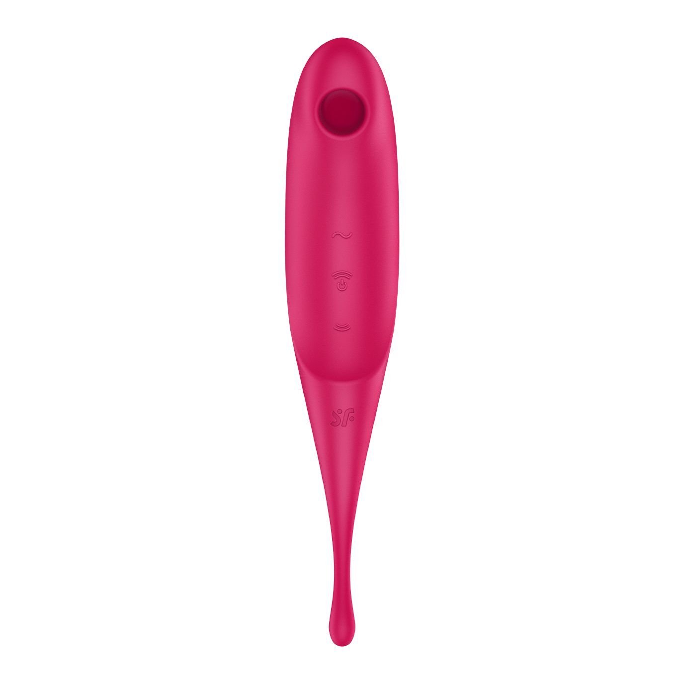 Вібратор для клітора з вакуумною стимуляцією Satisfyer Twirling Pro Red - Зображення 3