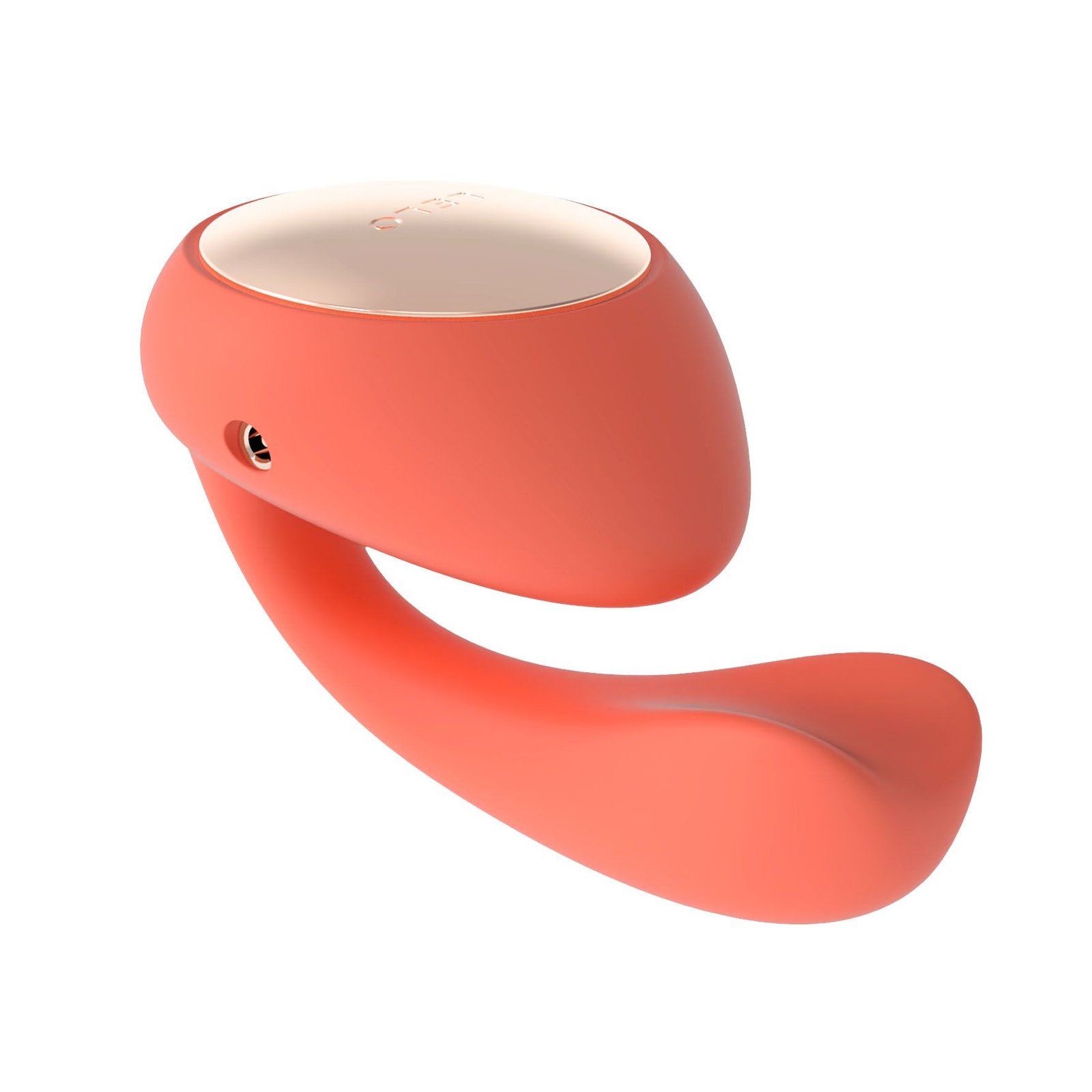 Смарт-вібратор LELO Ida Wave Coral Red, вагінально-кліторальний, технологія WaveMotion, 2 мотори - Зображення 4