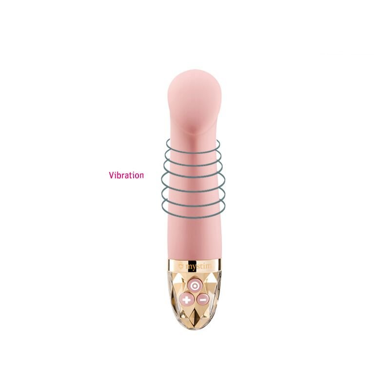 Вібратор для точки G Mystim Right on Ron Rose, 8 режимів, дуже потужний - Зображення 5