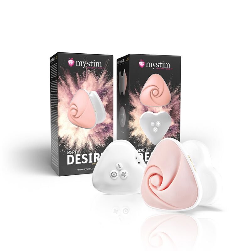 Вібратор для клітора Mystim Heart´s Desire White, 8 режимів, дуже потужний - Зображення 9