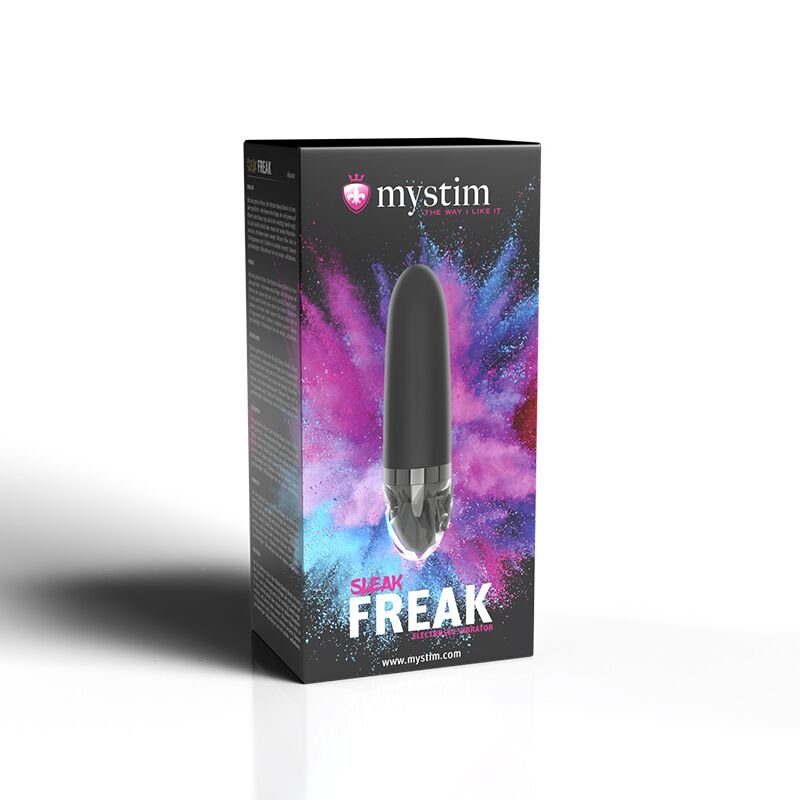 Вібратор з електростимуляцією Mystim Sleak Freak Black Edition - Зображення 8