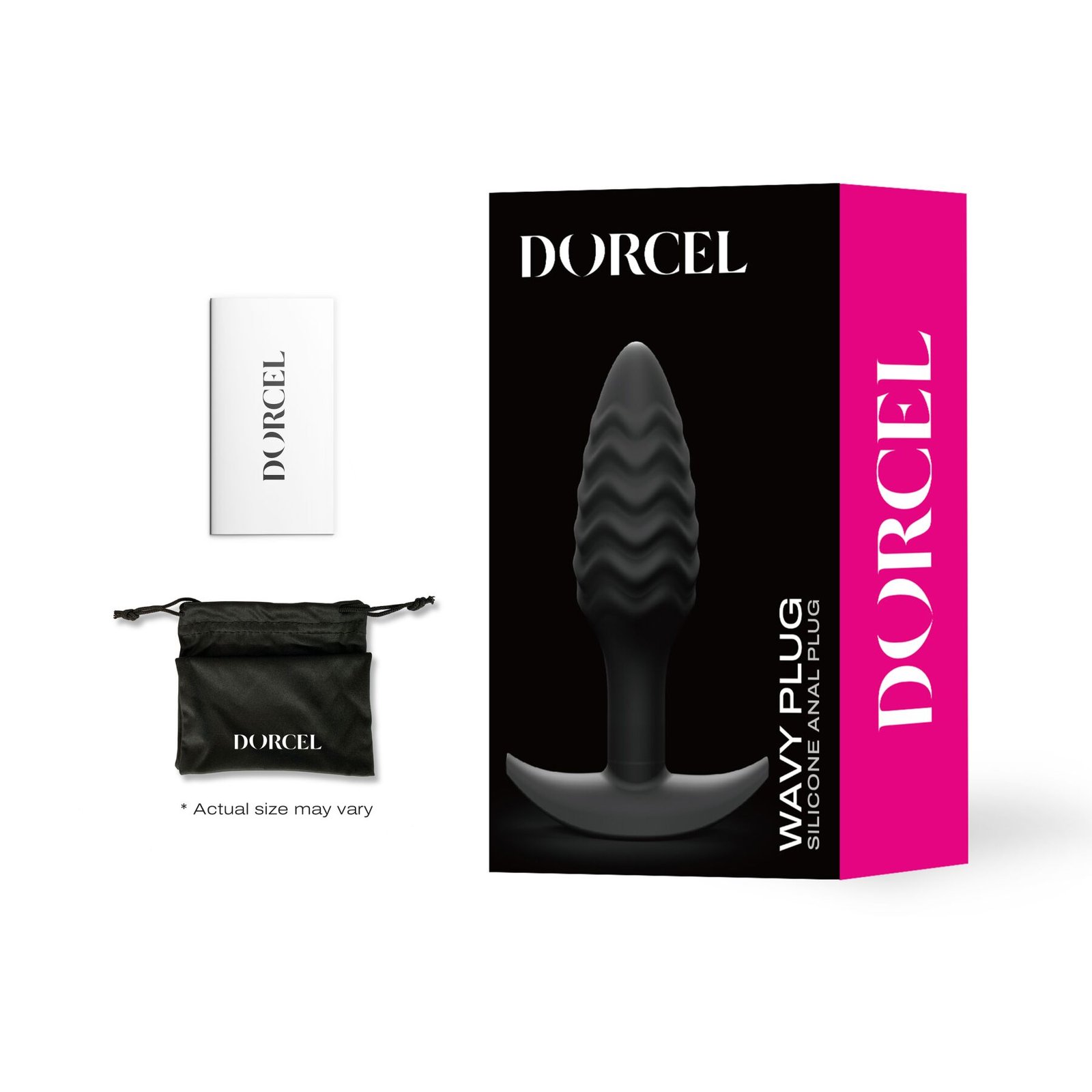 Анальна пробка Dorcel WAVY PLUG, діаметр 3 см, силікон - Зображення 3