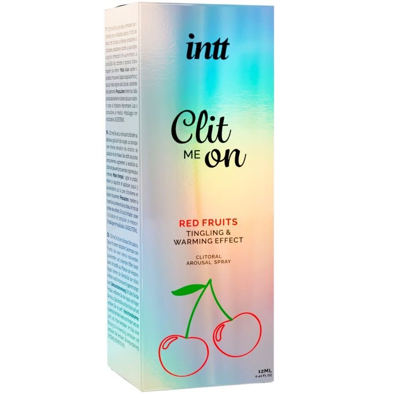 Збуджувальний спрей для клітора Intt Clit Me On Red Fruits Warming Effect 12мл зігріваючий ефект - Зображення 3