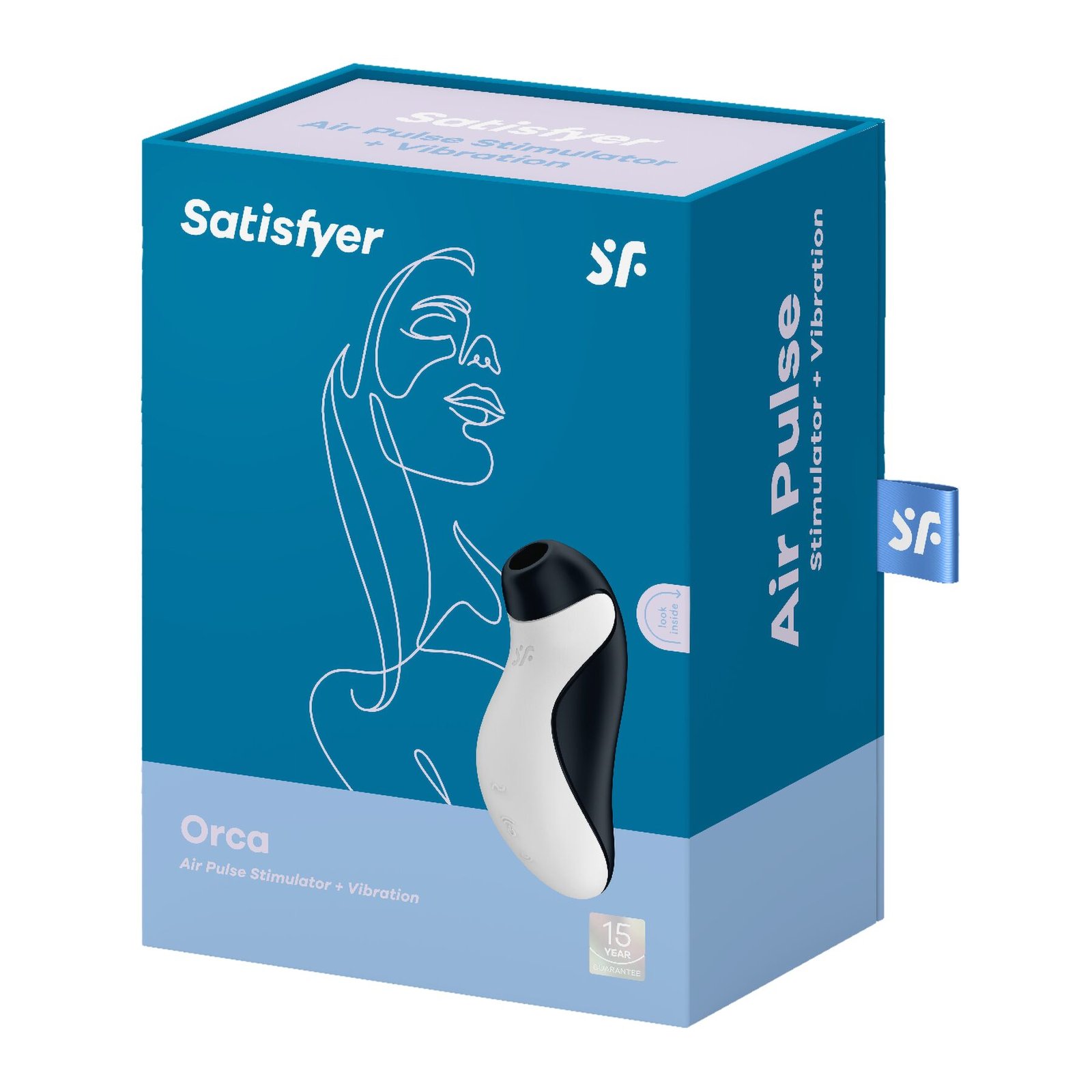 Вакуумний стимулятор з вібрацією Satisfyer Orca - Зображення 7