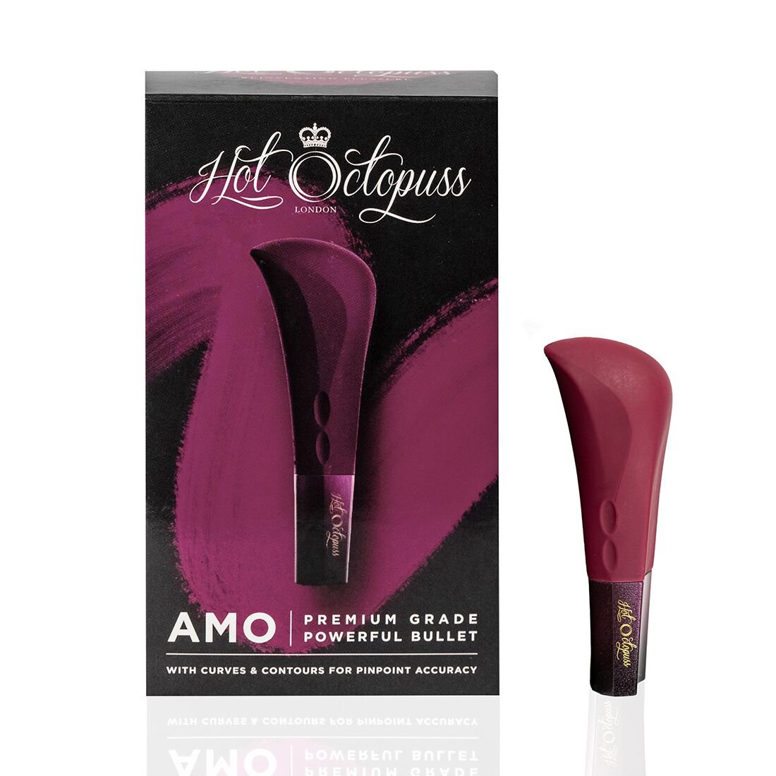 Преміум-вібратор Hot Octopuss AMO, дуже потужний, 5 режимів, регулювання інтенсивності - Зображення 4