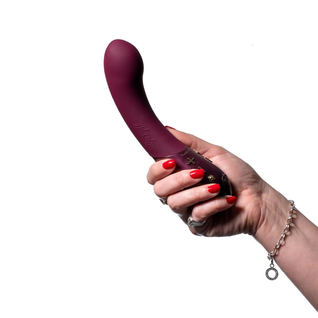 Вібратор для точки G Hot Octopuss KURVE, Treble and Bass Technology, 2 мотори, м’який кінчик - Зображення 6