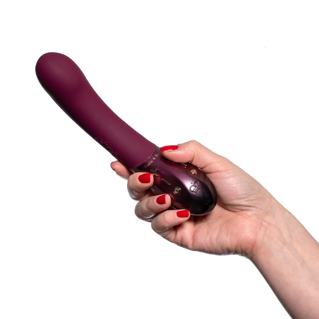 Вібратор для точки G Hot Octopuss KURVE, Treble and Bass Technology, 2 мотори, м’який кінчик - Зображення 4