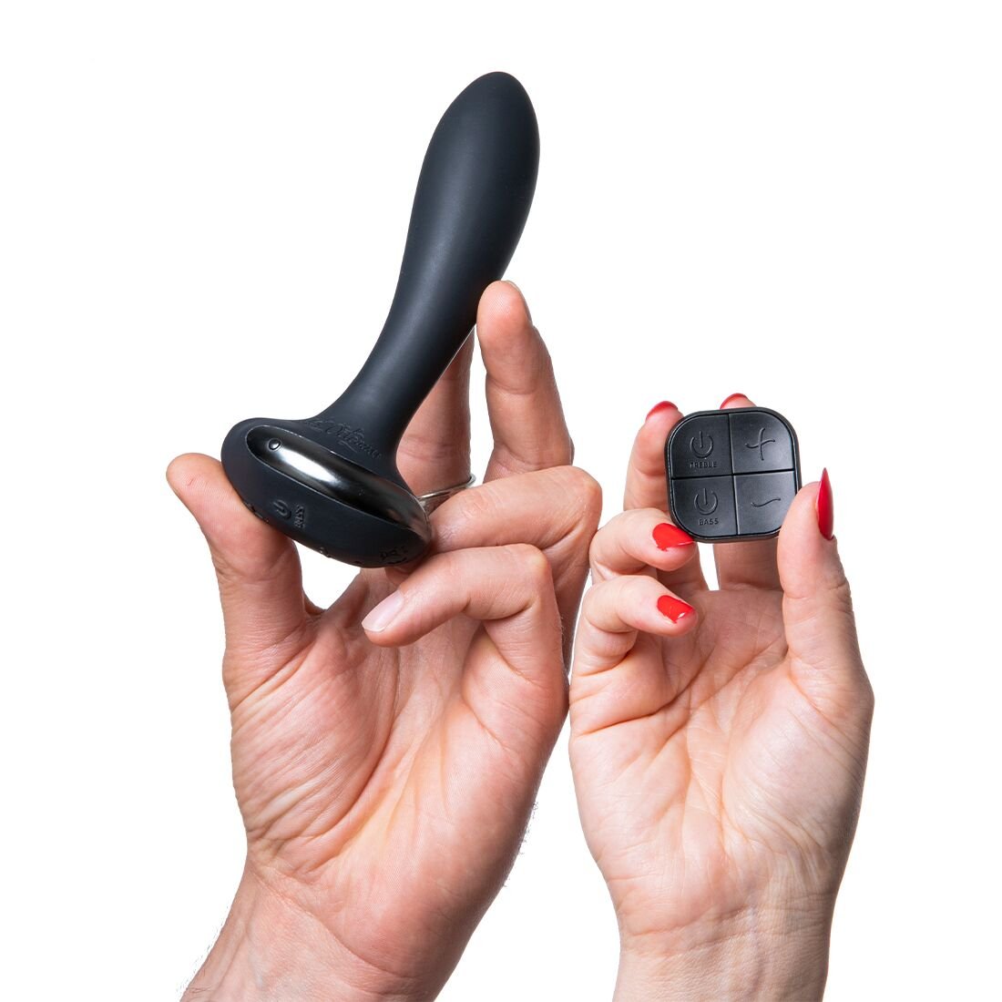 Анальна вібропробка Hot Octopuss PleX with flex, Treble and Bass Technology, 2 мотори, пульт ДК - Зображення 3