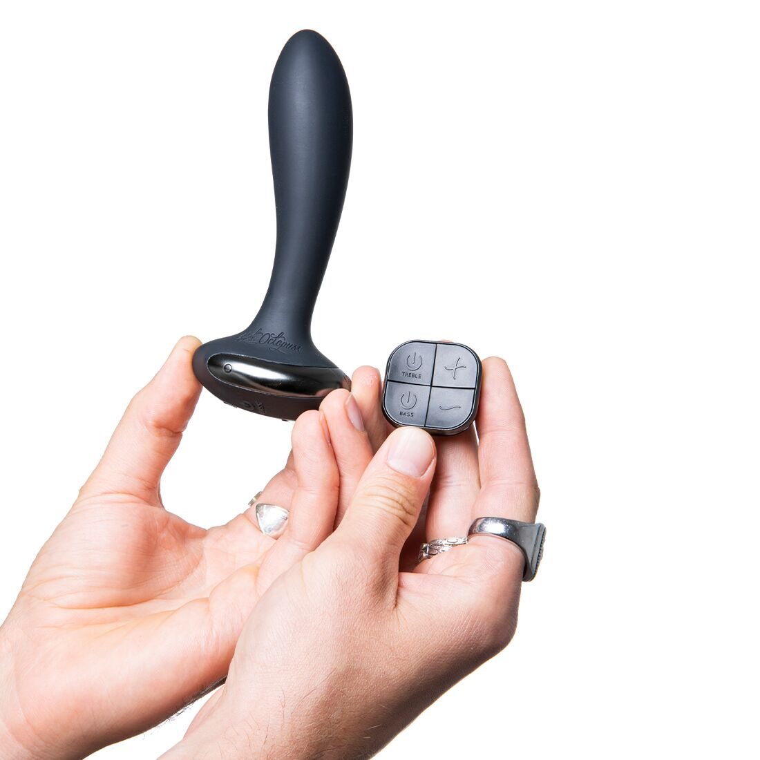 Анальна вібропробка Hot Octopuss PleX with flex, Treble and Bass Technology, 2 мотори, пульт ДК - Зображення 5