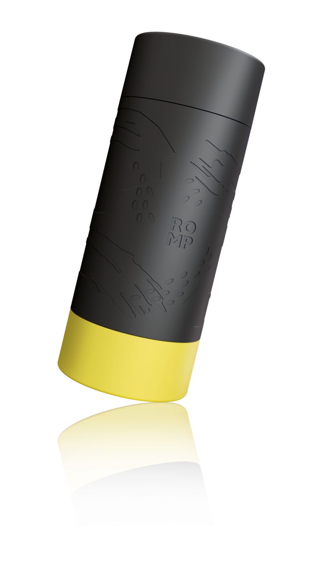 Мастурбатор з ефектом вакууму Romp Dash Black, багата текстура, багаторазовий - Зображення 3