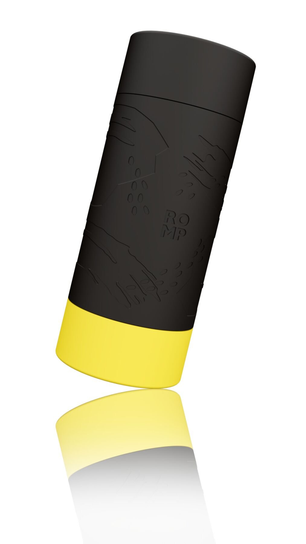 Мастурбатор з ефектом вакууму Romp Dash Black, багата текстура, багаторазовий - Зображення 4