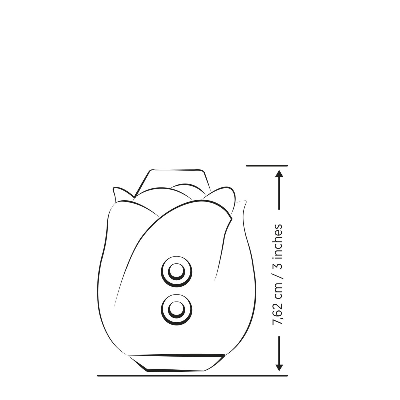 Шикарний вакуумний кліторальний стимулятор Romp Rose Pink, у вигляді троянди - Зображення 3