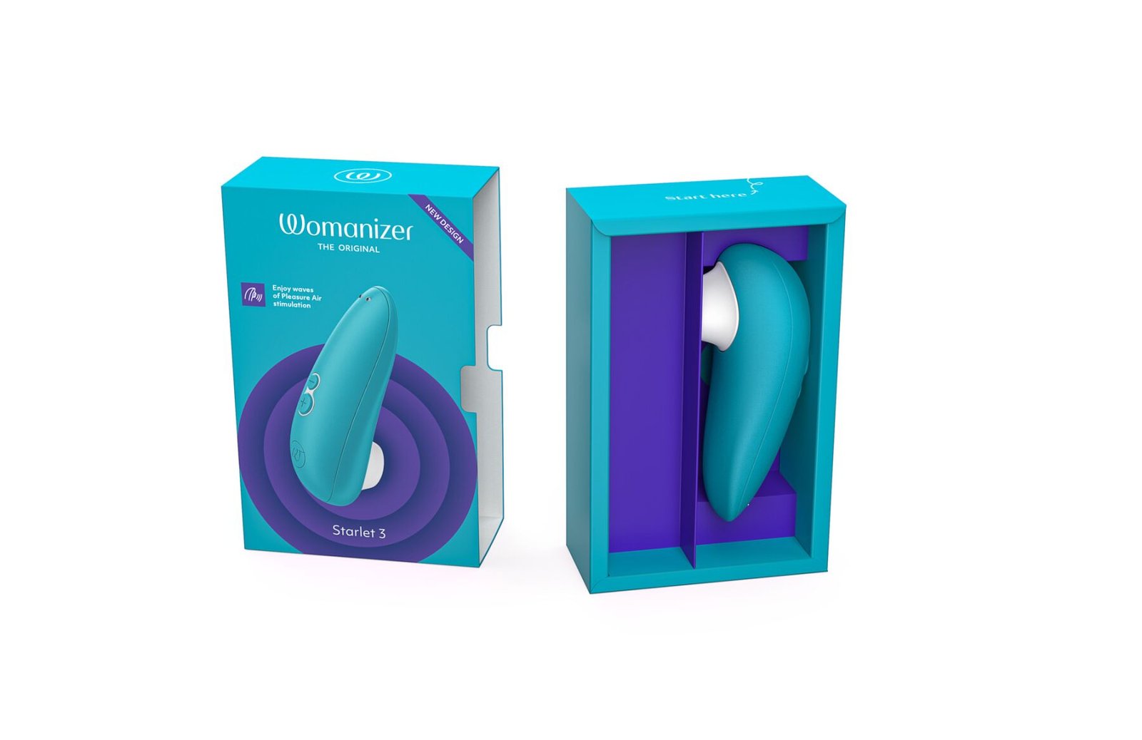 Вакуумний кліторальний стимулятор Womanizer Starlet 3 TURQUOISE - Зображення 5
