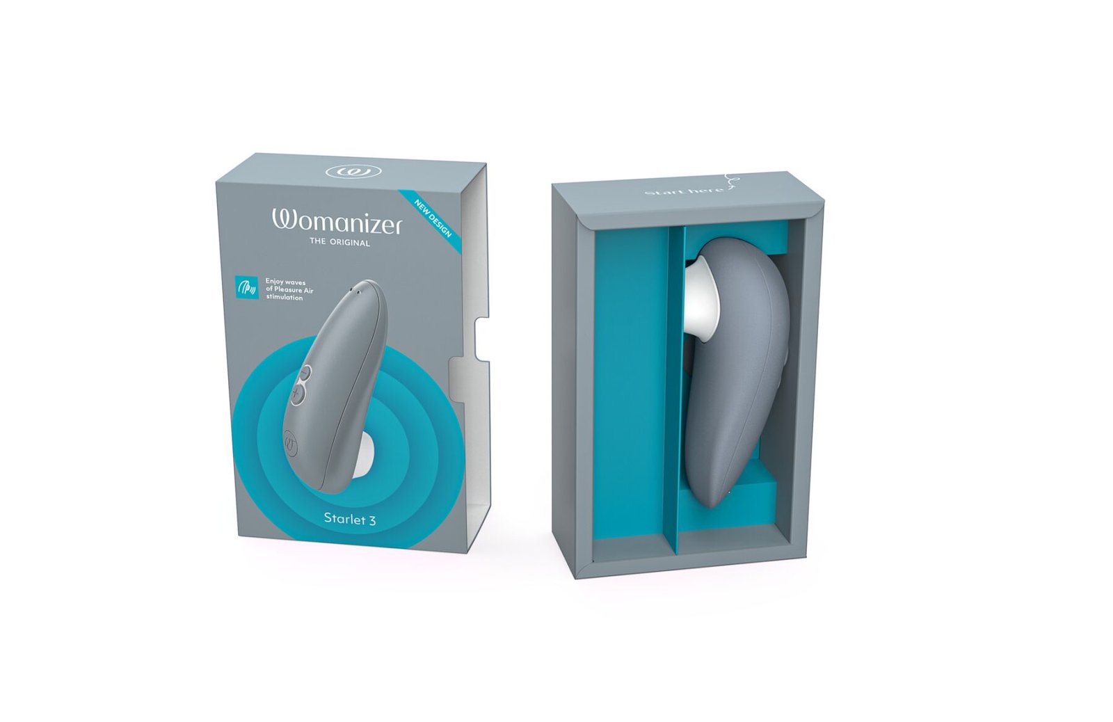 Вакуумний кліторальний стимулятор Womanizer Starlet 3 GREY - Зображення 5