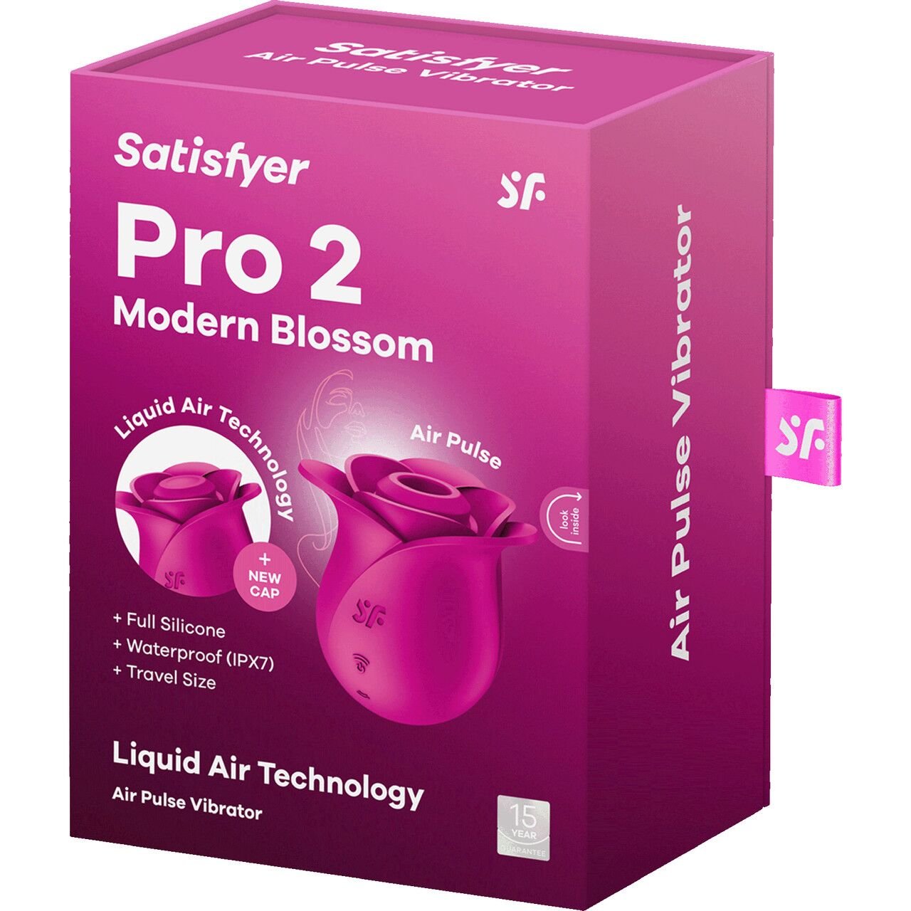 Вакуумний кліторальний стимулятор Satisfyer Pro 2 Modern Blossom, технологія Liquid Air - Зображення 7