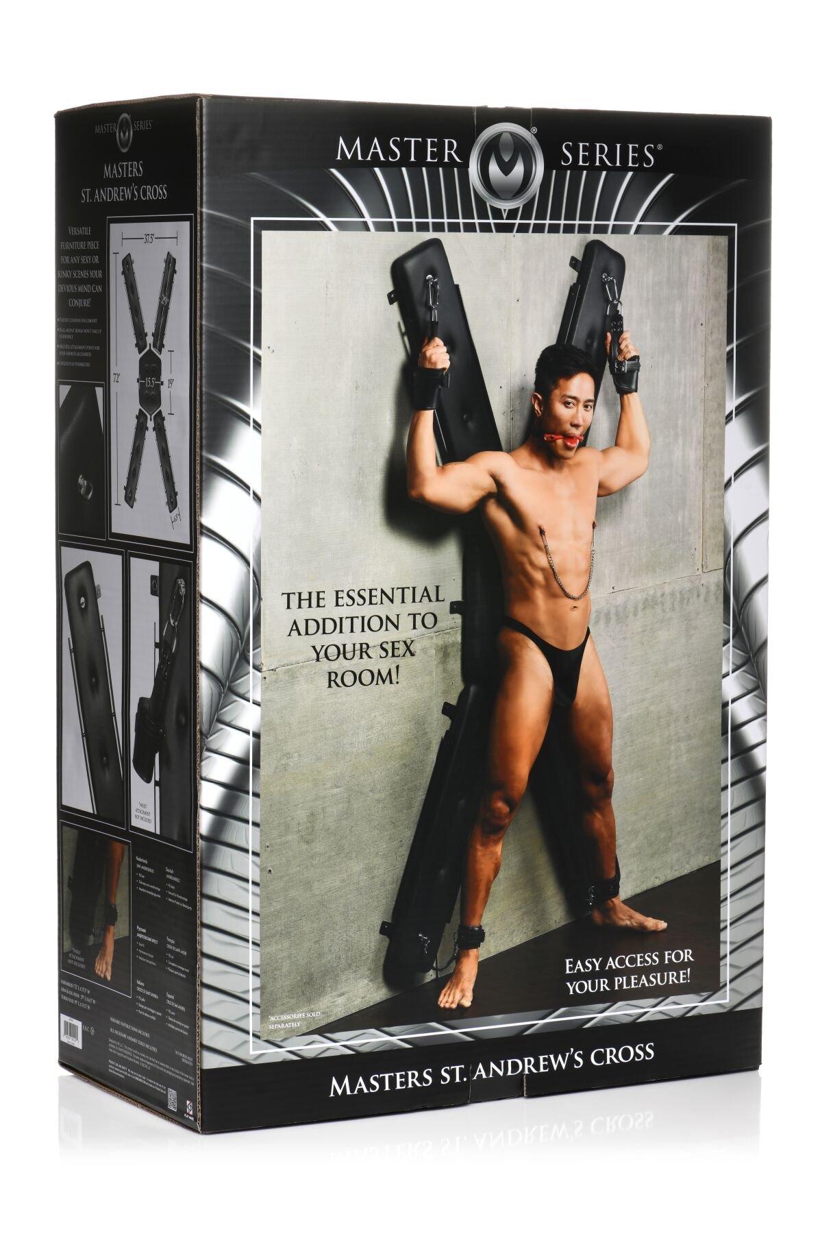 Андріївський хрест Master Series: St. Andrew's Cross, кріпиться на стіну - Зображення 7