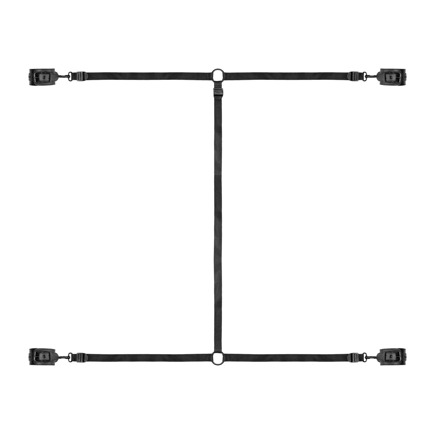 Фіксатор на ліжко з наручниками та поножами Bedroom Fantasies: Under the bed Restraint Bondage Set - Зображення 2