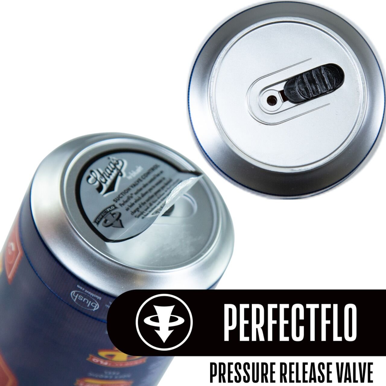 Мастурбатор – банка пива Blush Schag's Arousing Ale Masturbator – Frosted, самозмащуваний, вакуум - Зображення 5