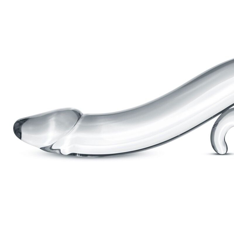 Скляний дилдо Gildo Glass Dildo No. 14, реалістична головка - Зображення 3
