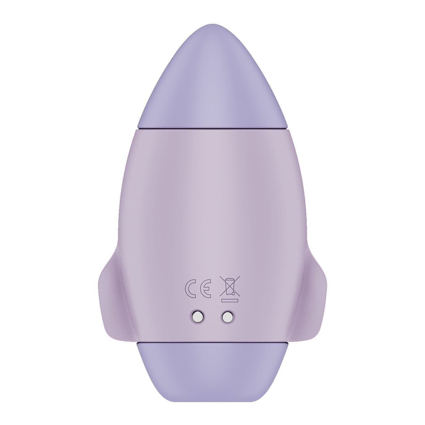 Вакуумний стимулятор з вібрацією Satisfyer Mission Control Violet, 2 незалежні мотори - Зображення 5
