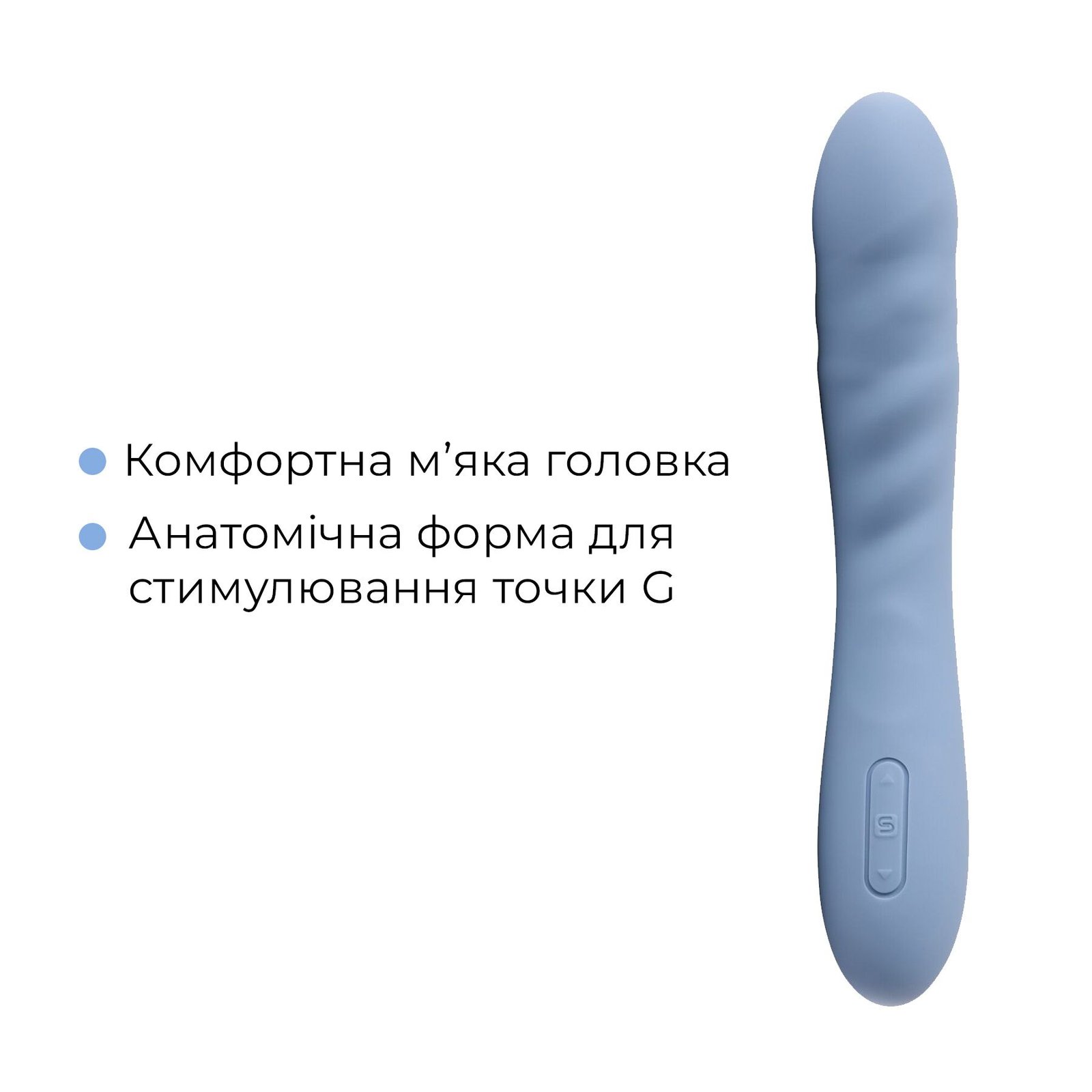 Смарт-вібратор з пульсацією Svakom Ava Neo Cornflower Blue, 15 режимів роботи, водонепроникний - Зображення 6