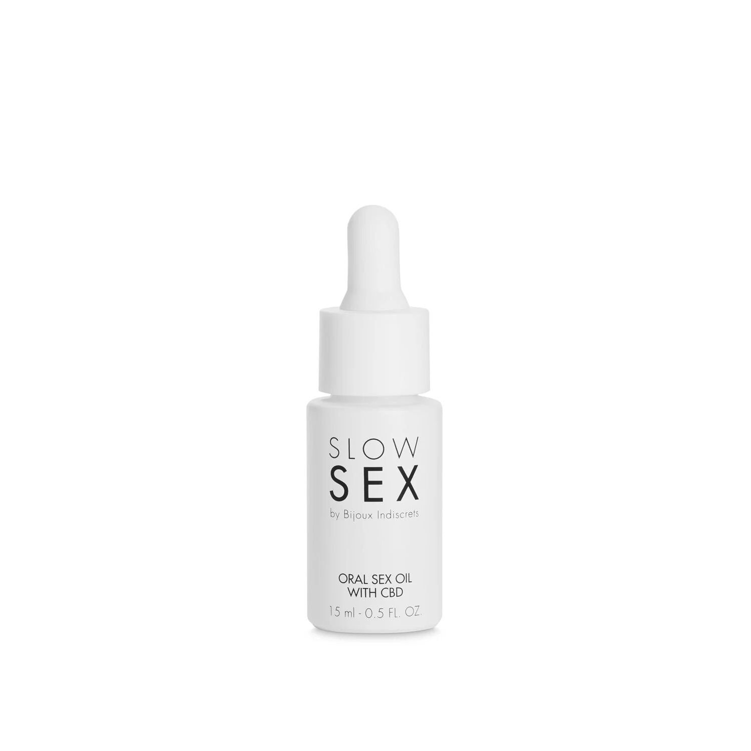 Олія для орального сексу Bijoux Indiscrets Slow Sex Oral Sex Oil CBD (15 мл) - Зображення 3
