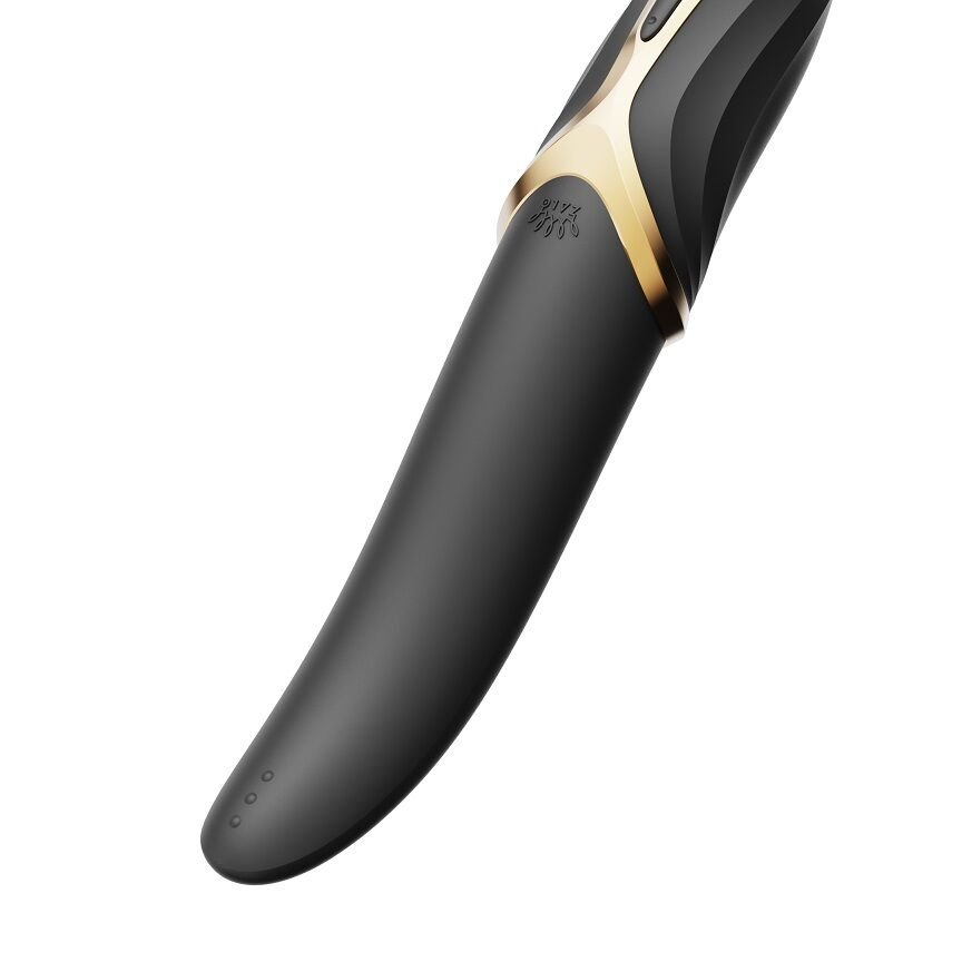 Вібратор Zalo – EVE Obsidian Black, вібрація + ротація, імітація язичка, підігрів до 39 °C - Зображення 7