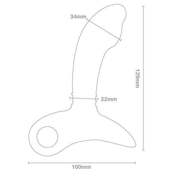 Масажер простати Nexus Sparta з точковим масажем, макс. діаметр 3,4 см - Зображення 5
