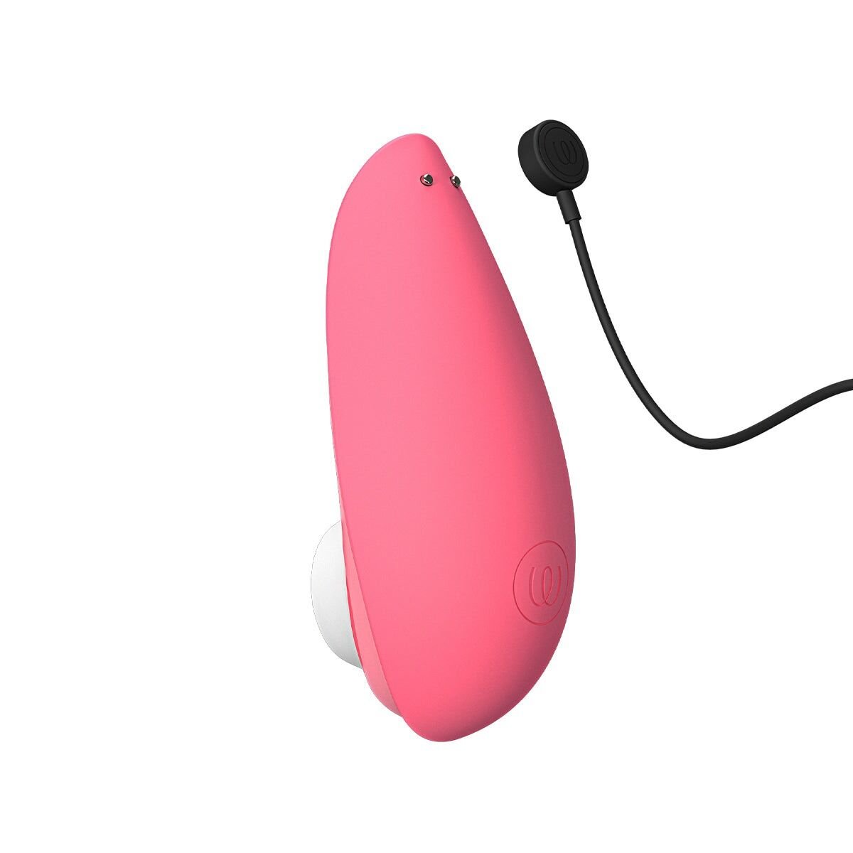 Вакуумний кліторальний стимулятор Womanizer Liberty 2 Vibrant Rose, 8 режимів, магнітна кришечка - Зображення 5