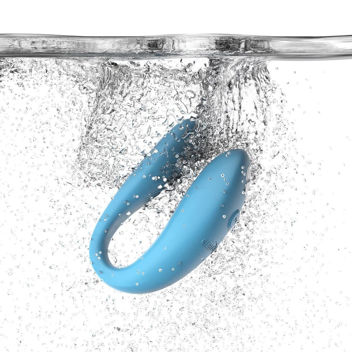 Смарт-вібратор для пар We-Vibe Sync GO Turquoise, тревел-кейс - Зображення 6