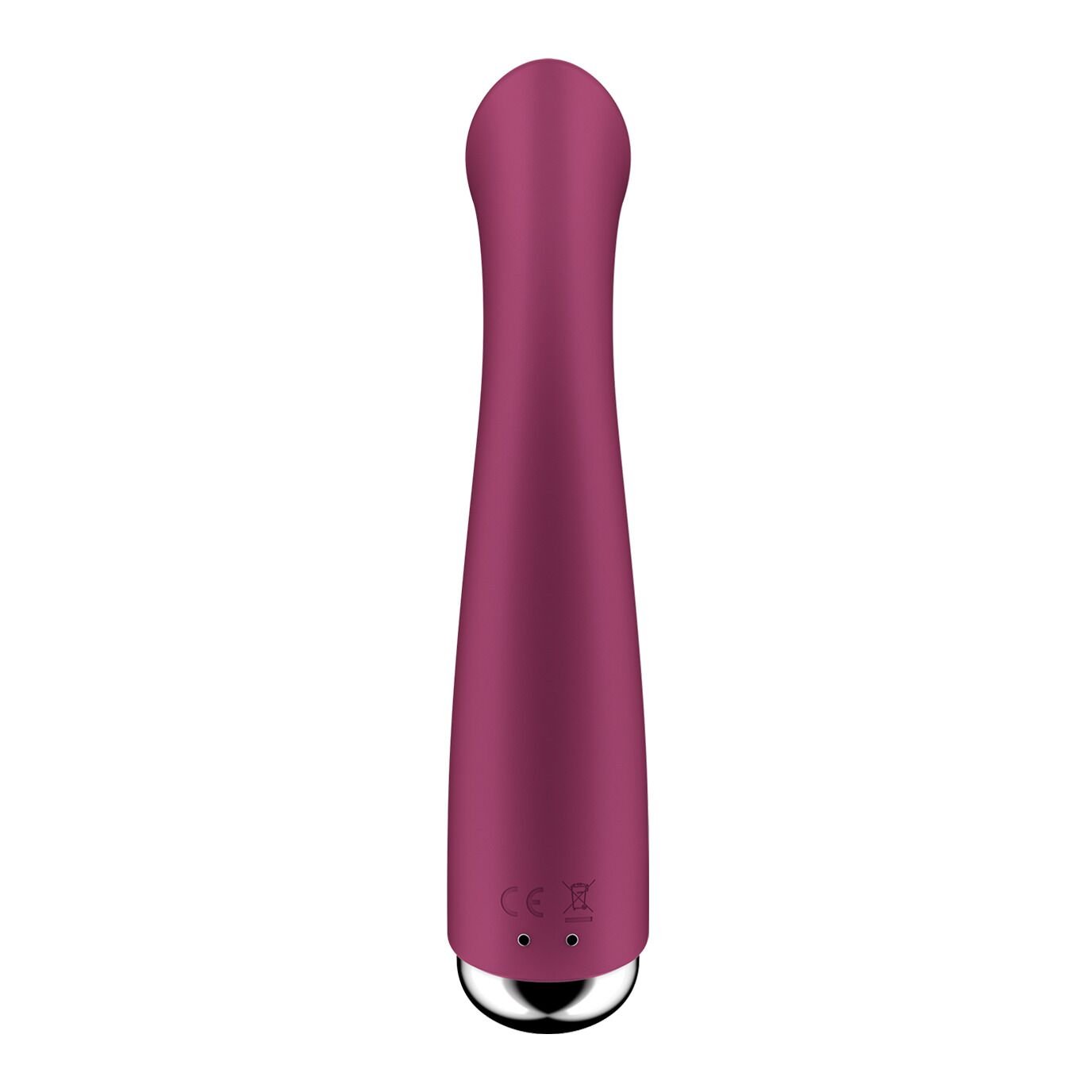 Вібратор з ротацією Satisfyer Spinning G-Spot 1 Red, плоский майданчик для стимуляції точки G - Зображення 4