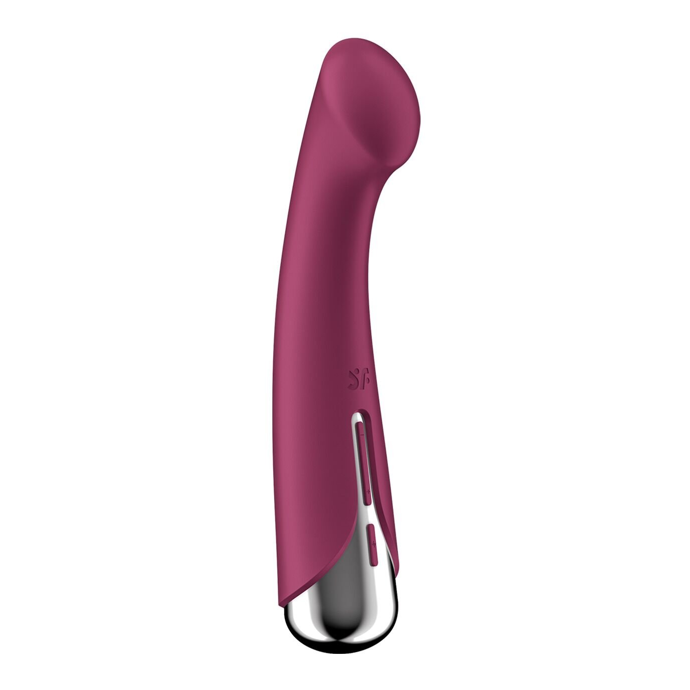 Вібратор з ротацією Satisfyer Spinning G-Spot 1 Red, плоский майданчик для стимуляції точки G - Зображення 5