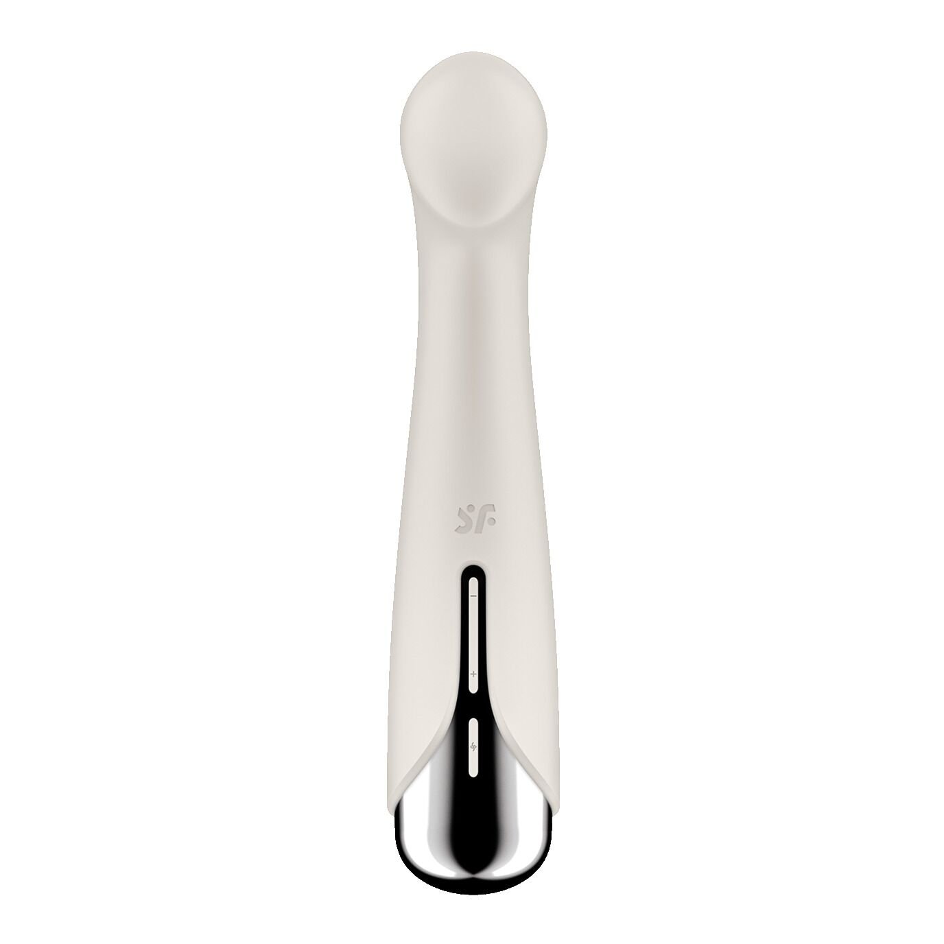 Вібратор з ротацією Satisfyer Spinning G-Spot 1 Beige, плоский майданчик для стимуляції точки G - Зображення 6