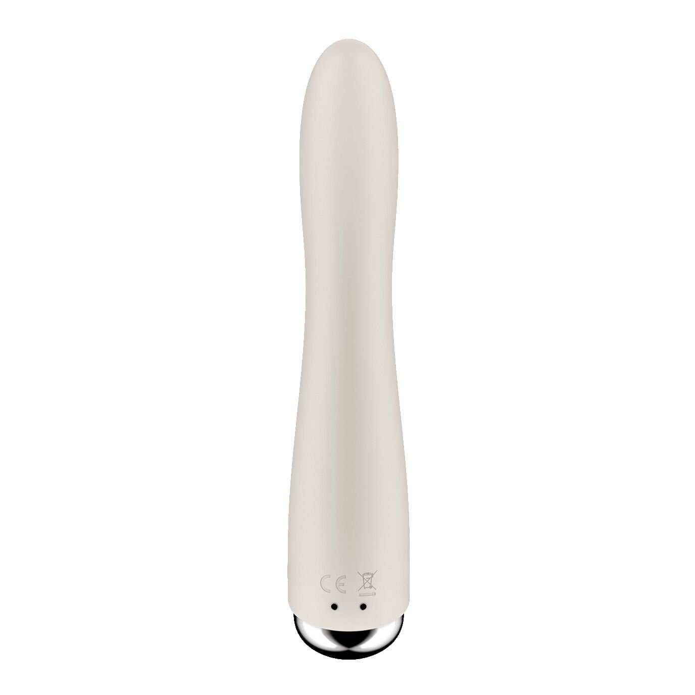 Вібратор точки G з обертанням Satisfyer Spinning Vibe 1 Beige, 2 мотори - Зображення 4
