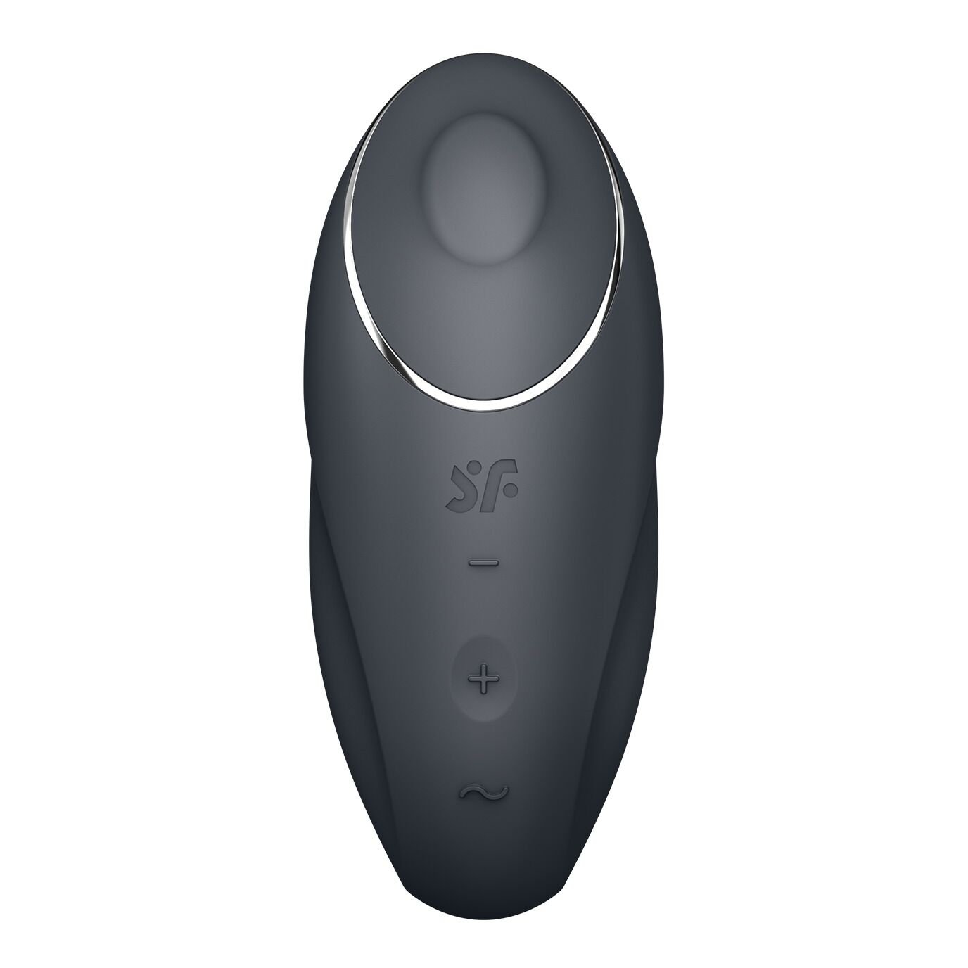 Вібростимулятор-пульсатор Satisfyer Tap & Climax 1 Grey, ефект постукування пальцем, 2 мотори - Зображення 3