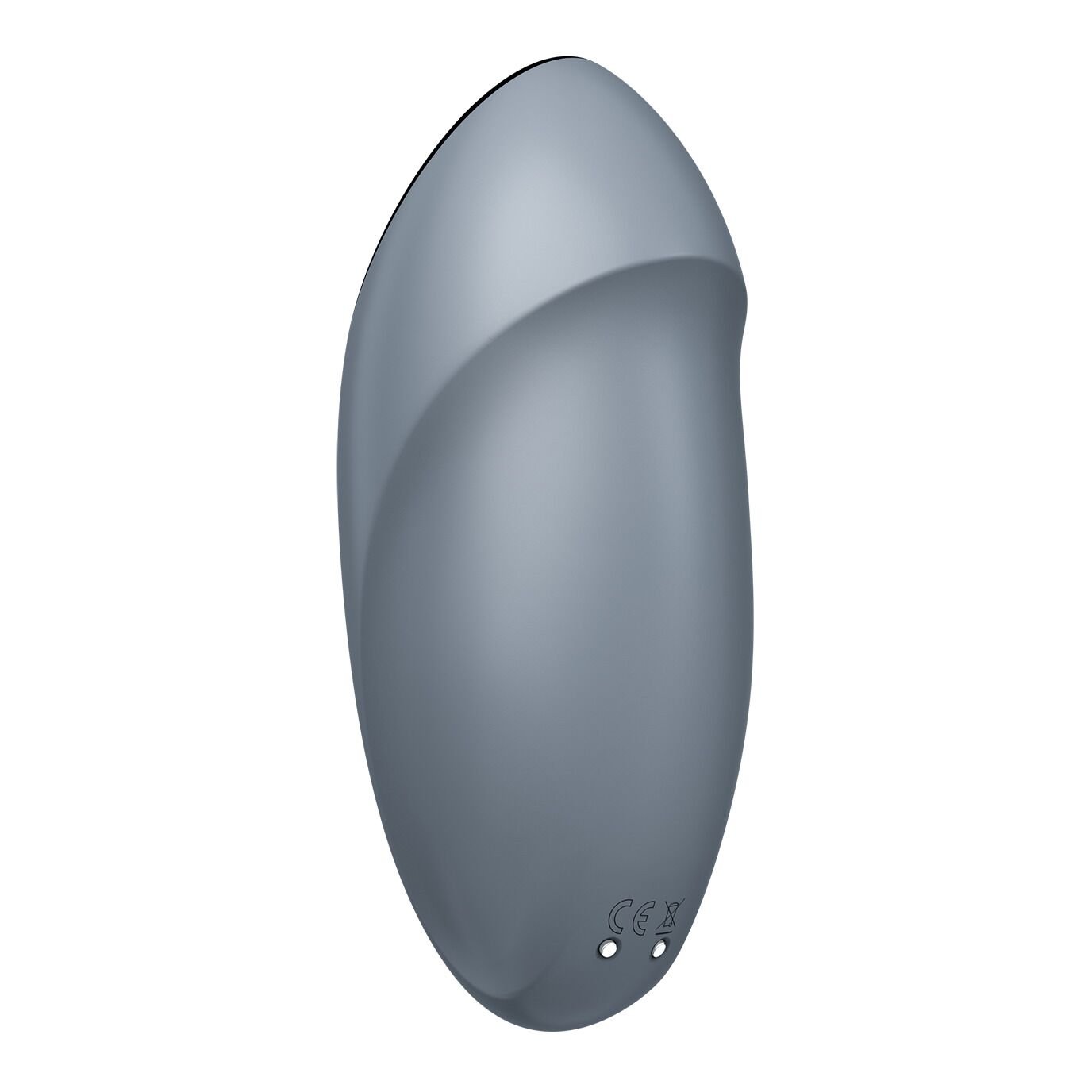 Вібростимулятор-пульсатор Satisfyer Tap & Climax 1 Bluegrey, ефект постукування пальцем, 2 мотори - Зображення 5