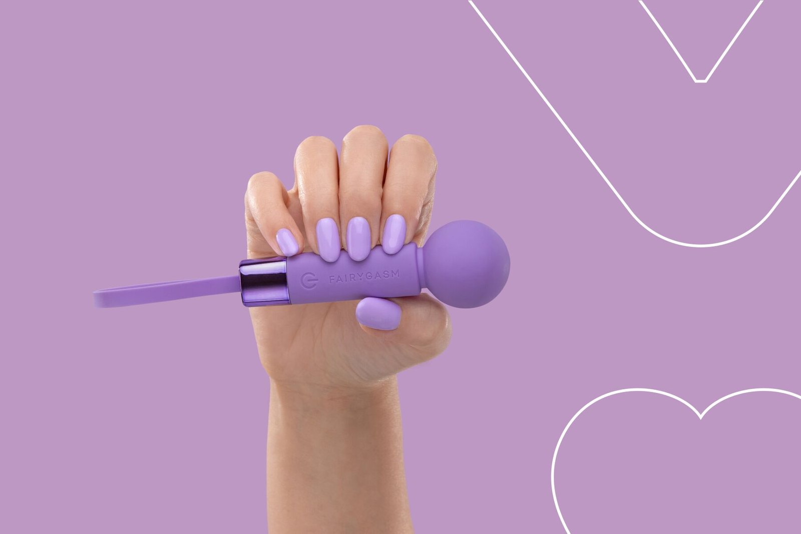 Мінівібромасажер FairyGasm Pearlstasy violet - Зображення 6
