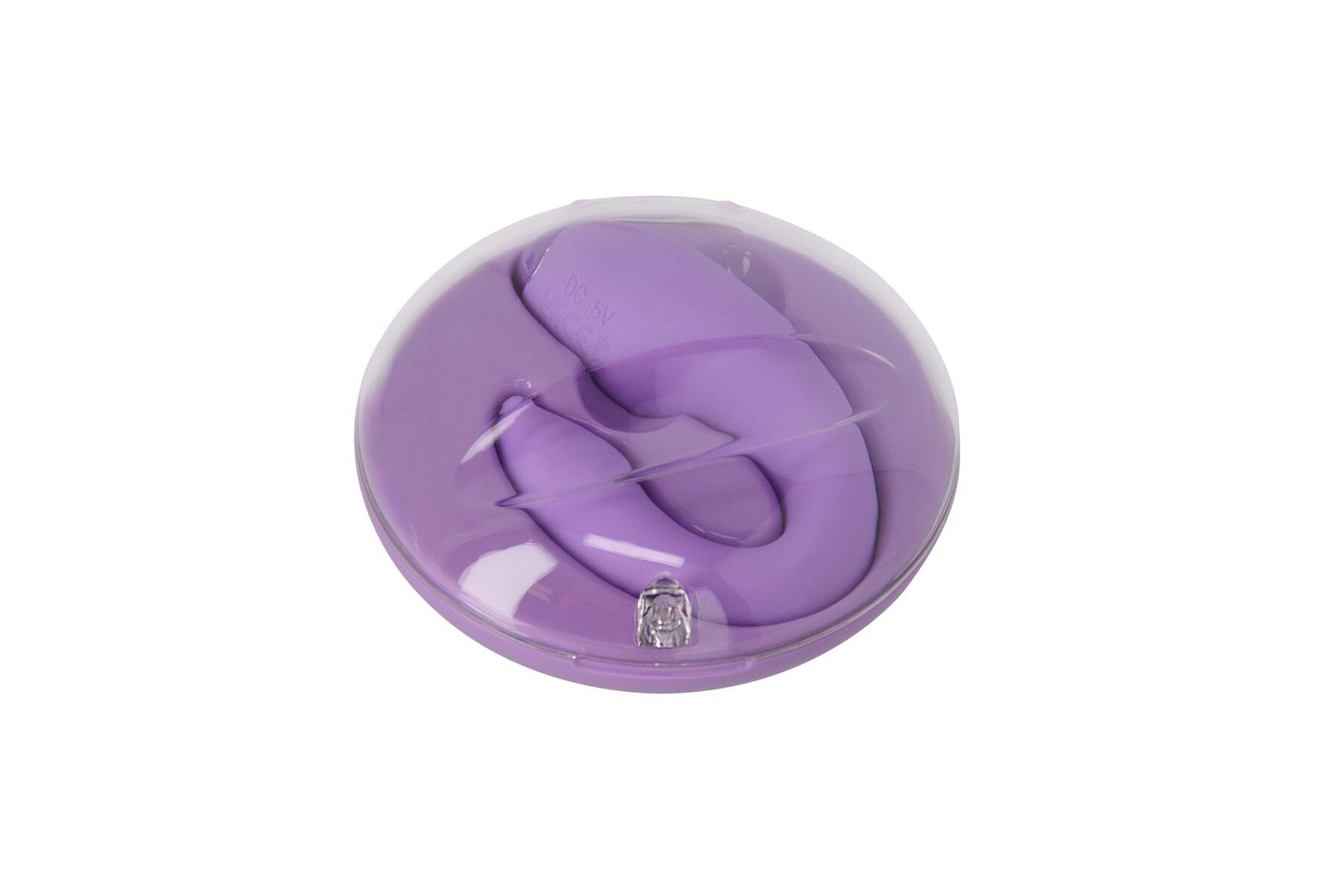 Вібратор для пар FairyGasm PleasureBerry violet, зарядний кейс, пульт ДК - Зображення 4