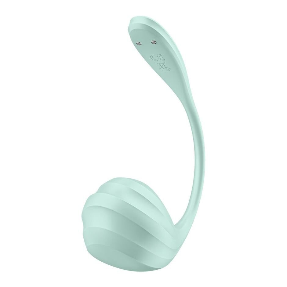 Смарт-віброяйце Satisfyer Smooth Petal Connect App Mint - Зображення 4