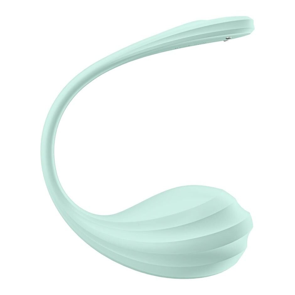 Смарт-віброяйце Satisfyer Smooth Petal Connect App Mint - Зображення 6