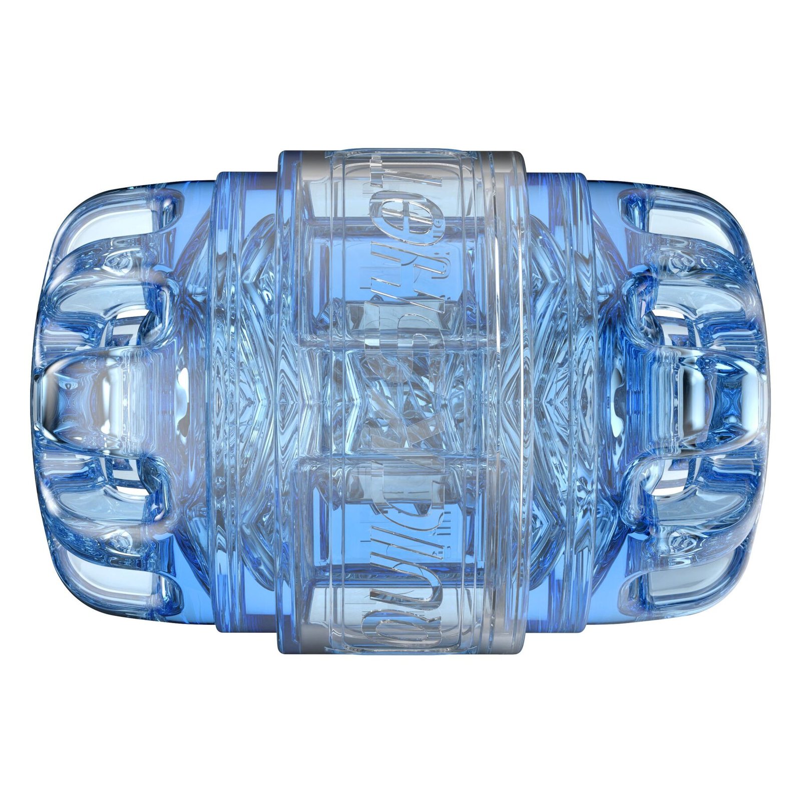 Мастурбатор Fleshlight Quickshot Turbo Blue Ice, компактний, чудово для пар і мінету - Зображення 4