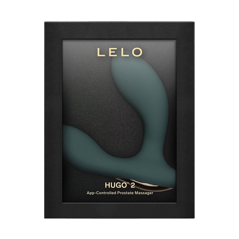 Смарт-масажер простати LELO Hugo 2 Green, 2 мотори, підвищена потужність - Зображення 4