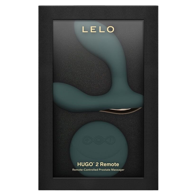 Масажер простати LELO Hugo 2 Remote Green, 2 мотори, дуже потужний, пульт ДК - Зображення 4