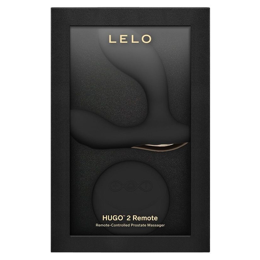 Масажер простати LELO Hugo 2 Remote Black, 2 мотори, дуже потужний, пульт ДК - Зображення 4