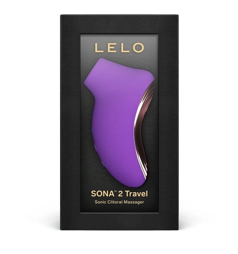 Звуковий стимулятор клітора LELO SONA 2 Travel Purple, тревел-версія, 12 режимів - Зображення 4