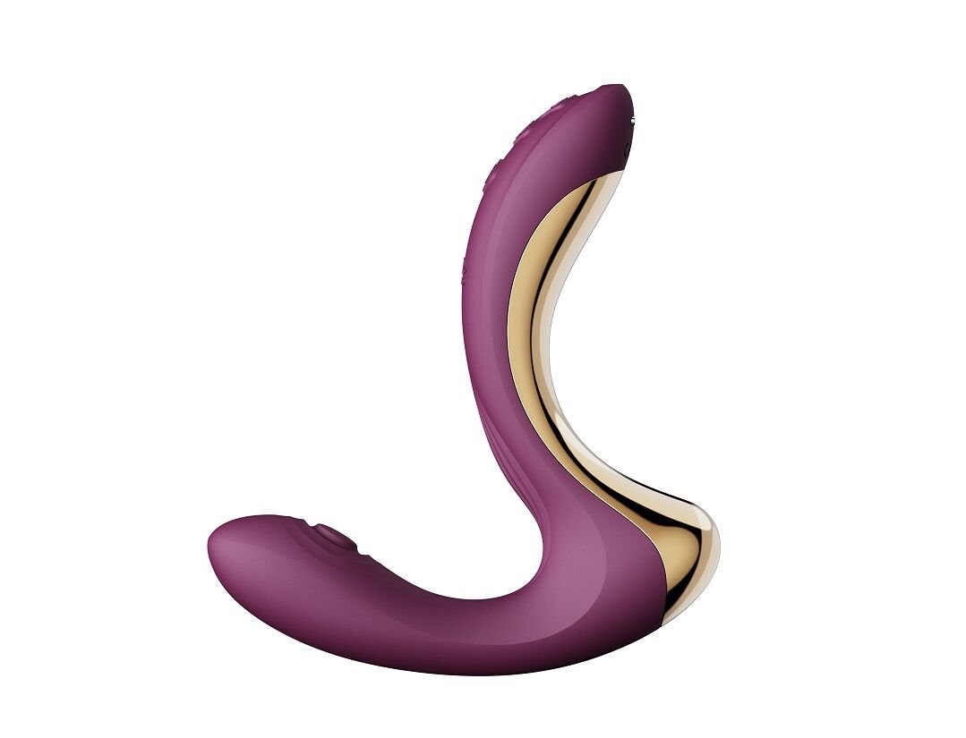 Вібратор-пульсатор з вакуумною насадкою Zalo – Talis G-Spot PulseWave Vibrator Velvet Purple - Зображення 3