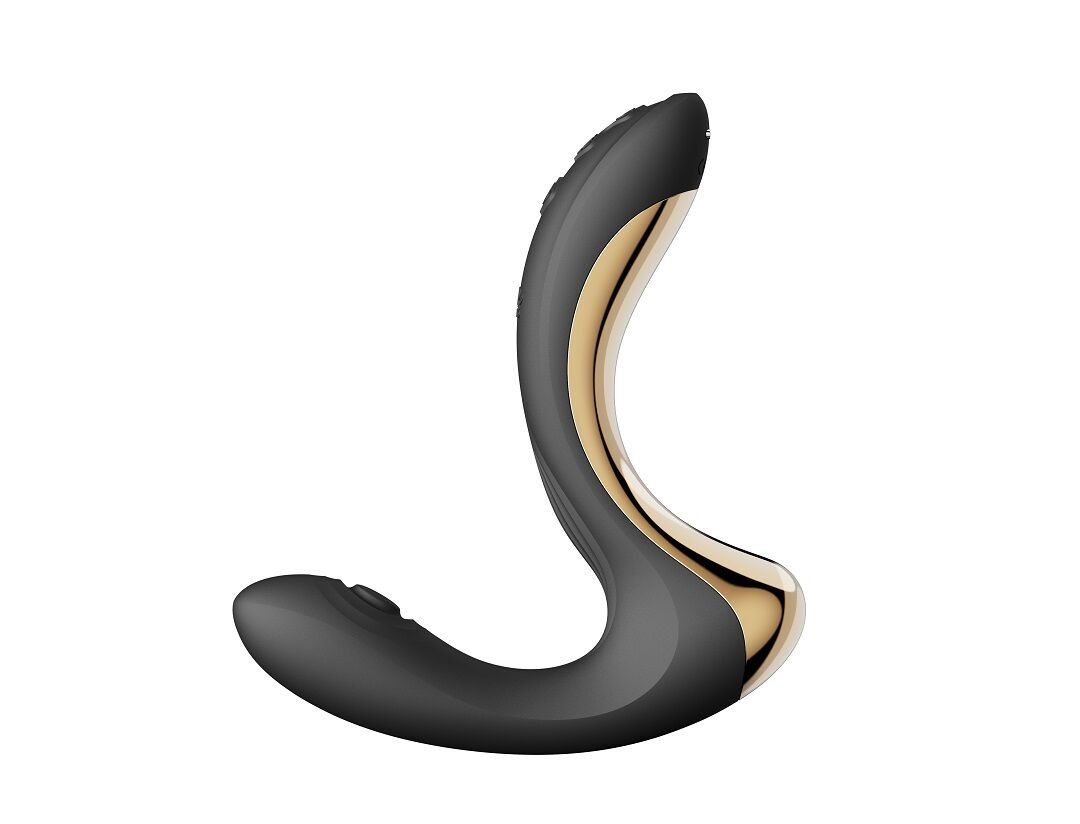 Вібратор-пульсатор з вакуумною насадкою Zalo – Talis G-Spot PulseWave Vibrator Obsidian Black - Зображення 3