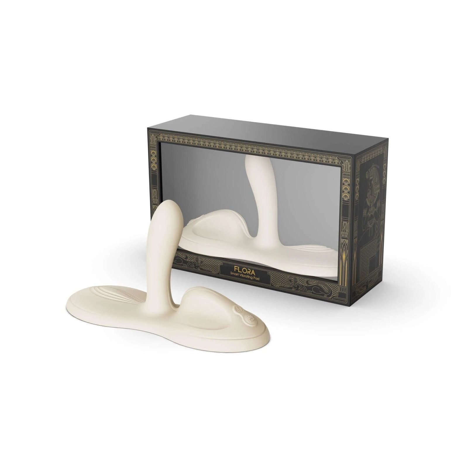 Sit-on-top смарт-вібратор Zalo – Flora Smart Vibrating Pad Ivory White, 9 моторів - Зображення 5