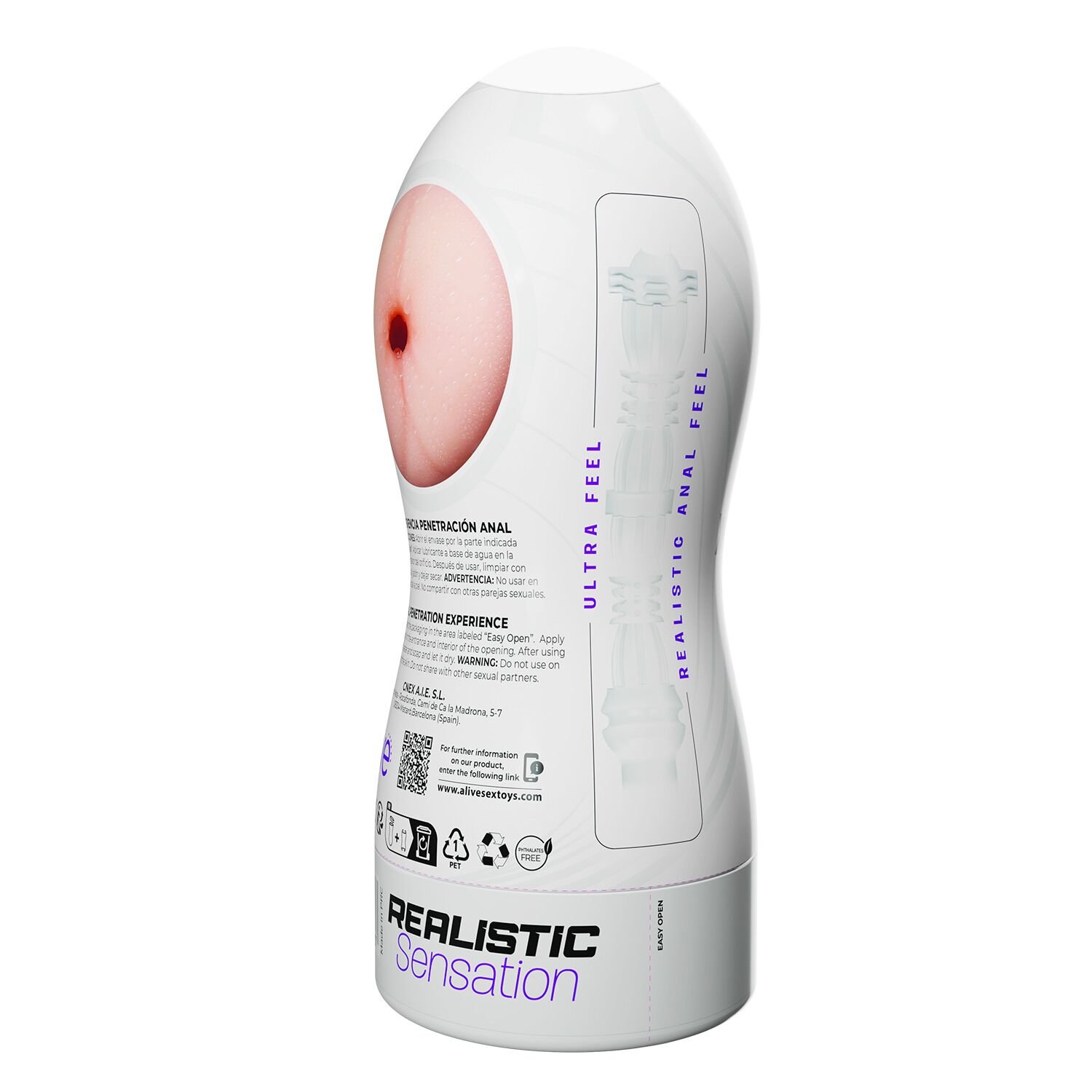 Мастурбатор Alive Maxi Flex L Anal - Зображення 3