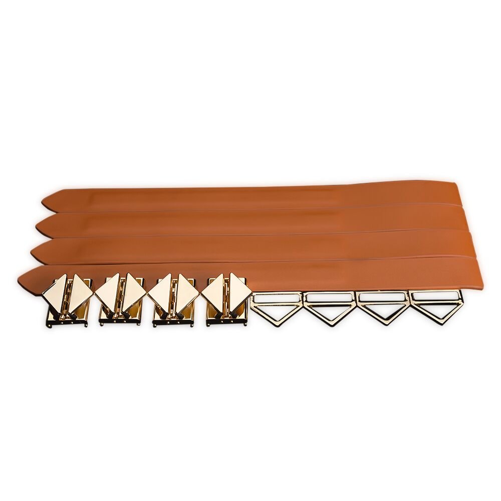 БДСМ-набір LOCKINK Bondage & Restraint Brown Set - Зображення 5